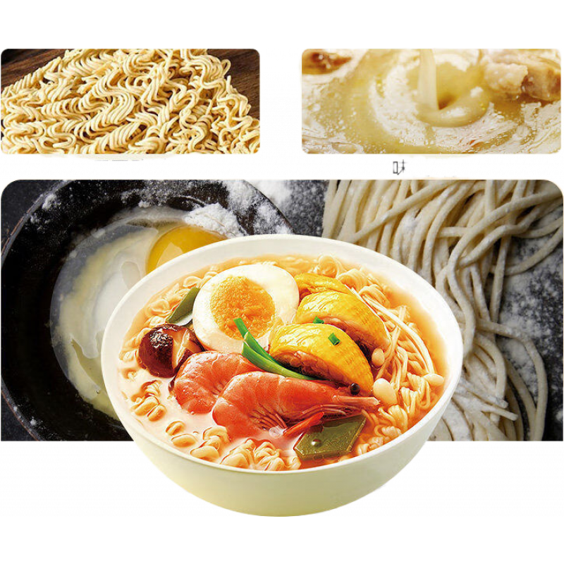 華豐杯面桶裝三鮮伊面方便面芝士焗龍蝦一整箱速食 【12杯】香辣蟹黃味面77g