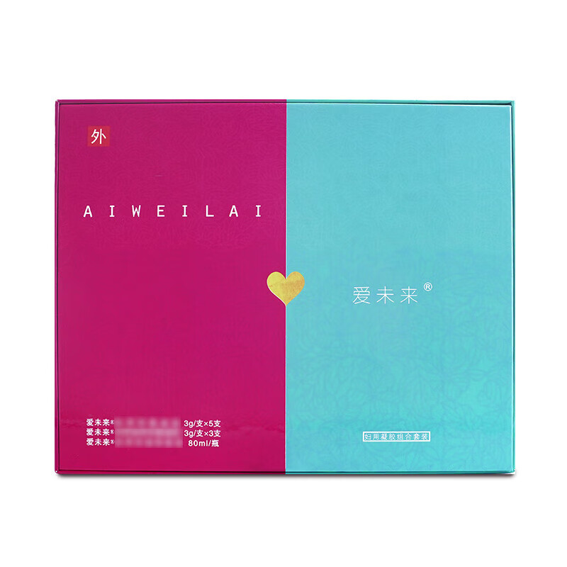 爱未来妇用凝胶私处护理冷敷凝胶女性组合套装卫生洗液 1盒[赠冲洗器*1]