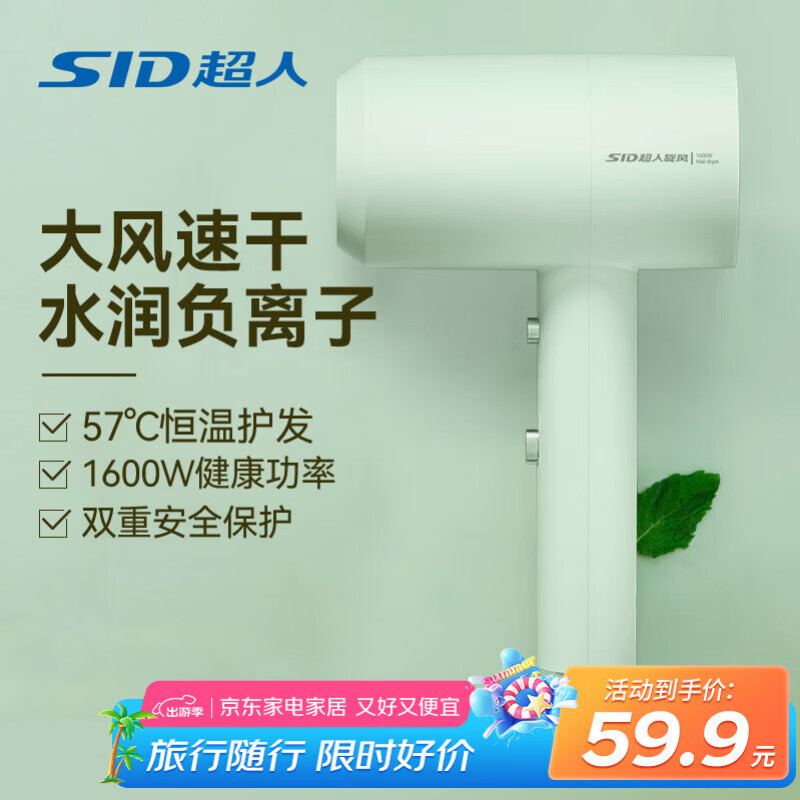Sid/���� RD1650 �紵�� 1200W�����ӻ��� ���۵� ��ɫ