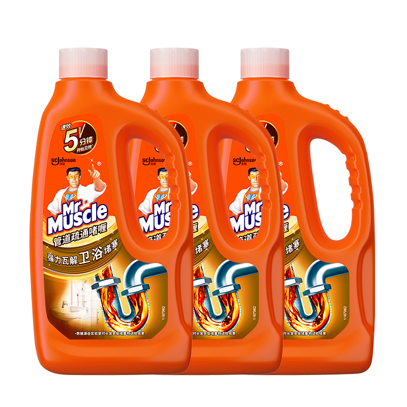 ���ڲ���������������Mr Muscle��������Ʒ�ܵ���ͨ��� 960ml*3ƿ��ԡ��ˮ����ͨ�� �����ܵ���ͨ  66.16Ԫ