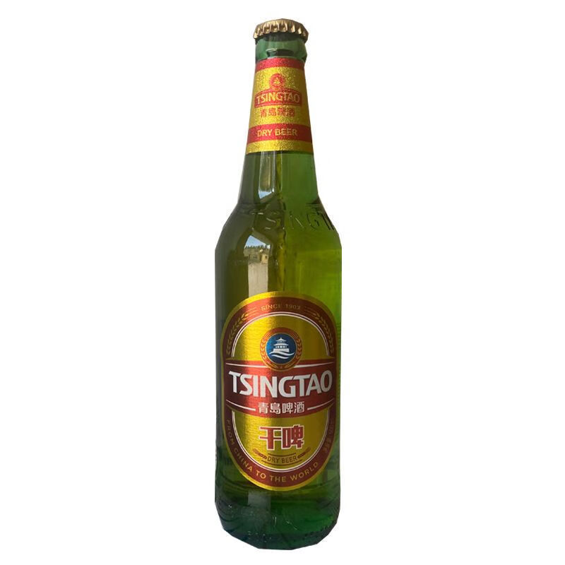 青岛啤酒 tsingtao1903青岛干啤500ml*24瓶青岛产黄啤酒纸箱装 500ml