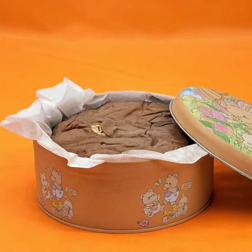 宫季每日鲜5寸铁罐罐蛋糕动物奶油榴莲/芒果/芋泥/蓝莓/抹茶/巧克力甜品蛋糕 口味1:软心开心果罐罐385g*1罐 口味2:芋泥奶黄肉松麻薯罐罐475g*1罐