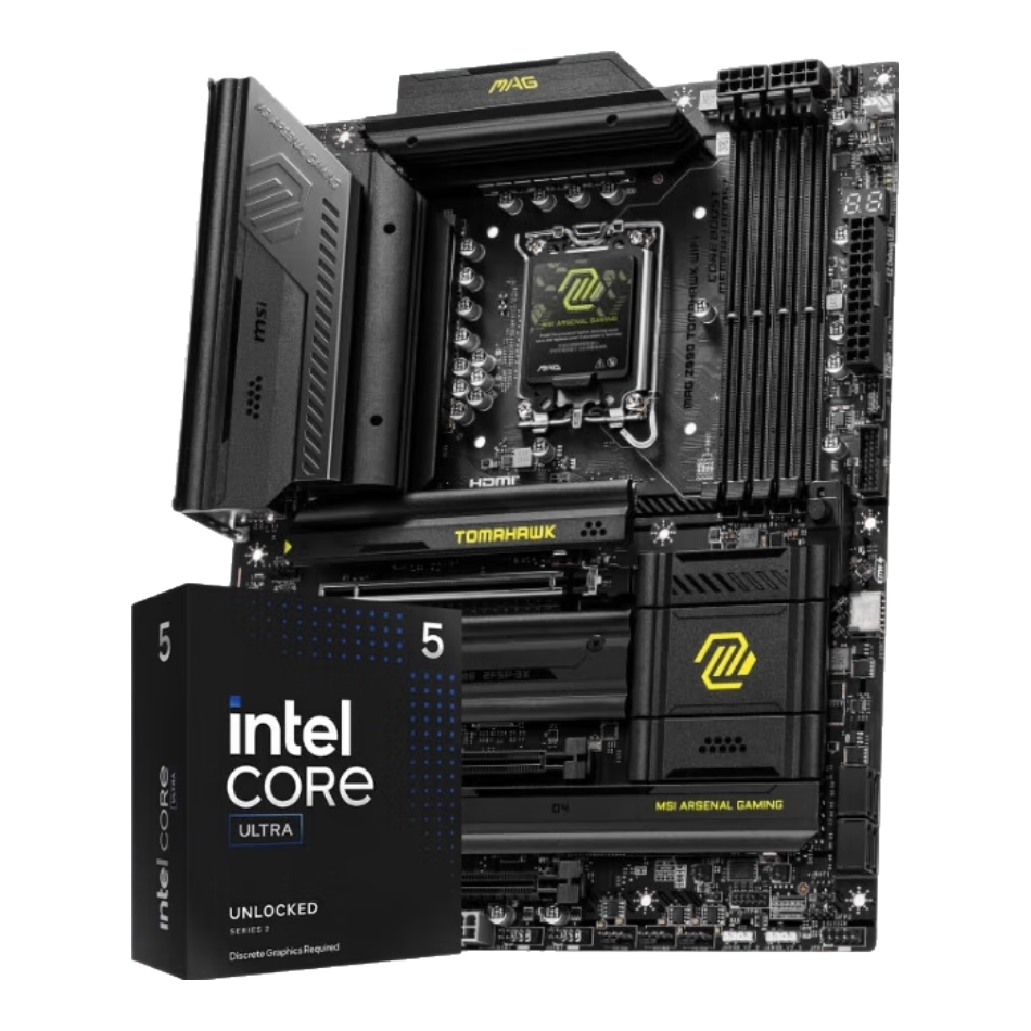 ΢MAG Z890 TOMAHAWK WIFI+ӢضIntelUltra U5-245KF -CPUװ