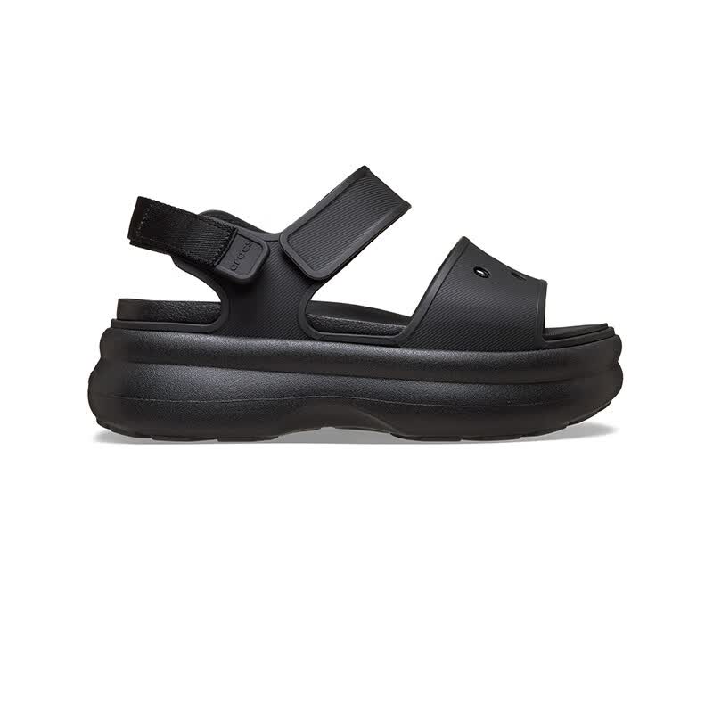 卡骆驰(CROCS)嗖酷凉鞋轻便百搭女凉鞋 | 211755 黑色-001(含智必星) 36 /37(230mm)