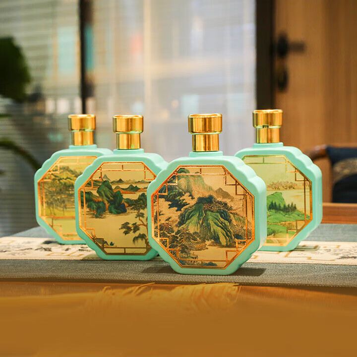 五粮浓香五粮液 红福咏江南 52度250ml*4瓶 礼盒装节日礼物 52度 250mL 4瓶 咏江南礼盒