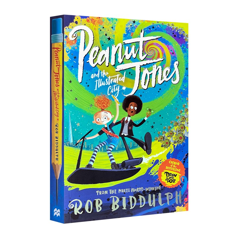 英文原版 Peanut Jones 花生琼斯之彩虹城 女版哈利波特 畅销儿童文学 小学教辅 进口英文原版