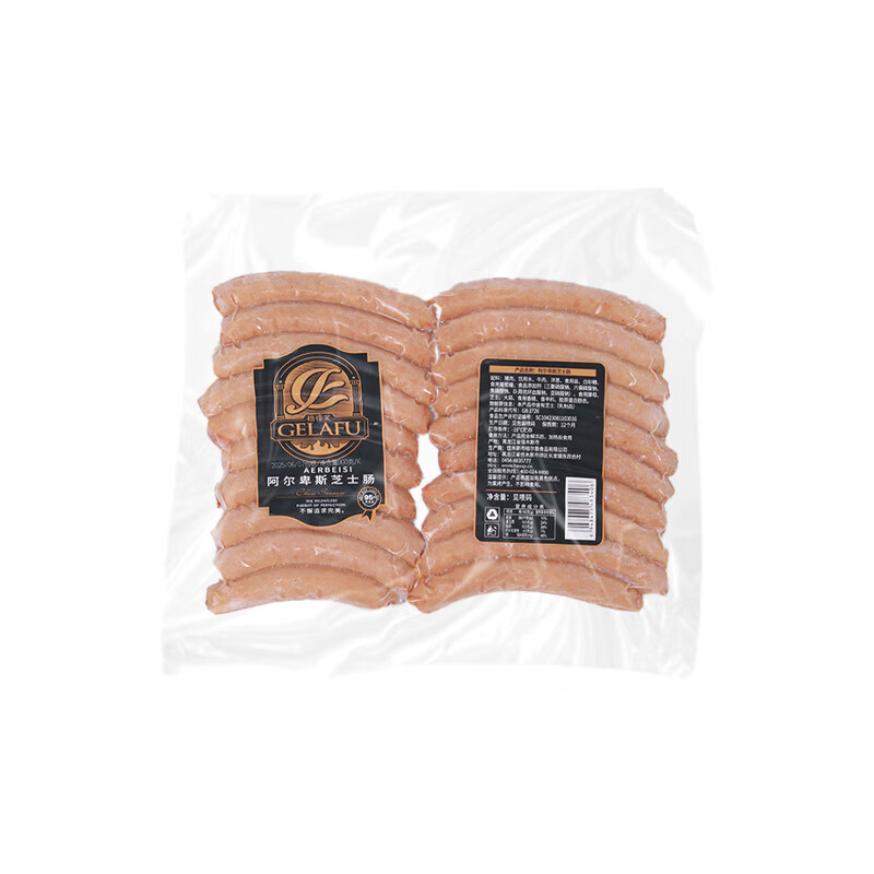 格拉芙阿尔卑斯芝士烤肠早餐肉肠 900g