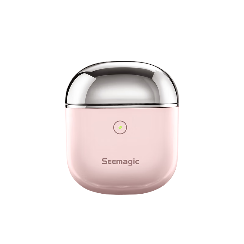 Seemagic醒刻電動(dòng)指甲刀指甲剪精靈款潮流便攜全自動(dòng)剪指甲電動(dòng)磨甲器修甲安全情人節(jié)禮物送男女朋友淺粉色