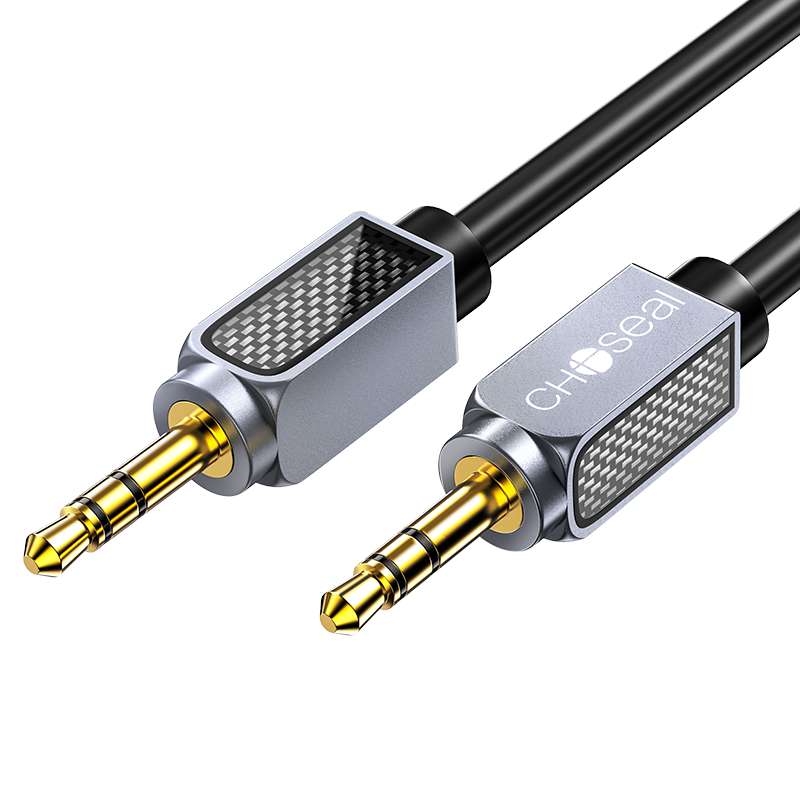 ��Ҷԭ��CHOSEAL��3.5mm��Ƶ�� ����ͭ��оhifi���� ����AUX���Թ��� �ֻ�ƽ��ʼǱ����� 1�� QS3545T1 29.7Ԫ