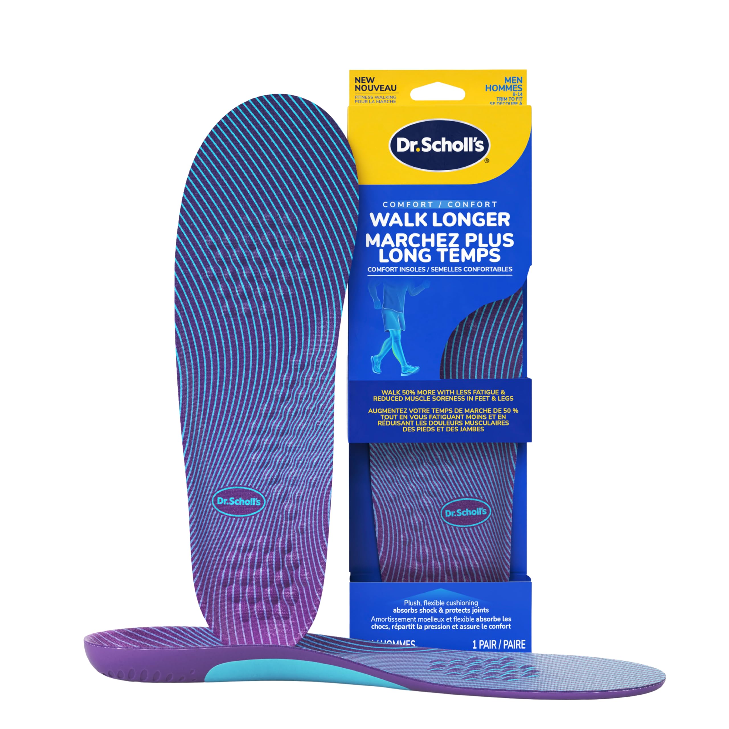 scholls walk 男士加长鞋垫