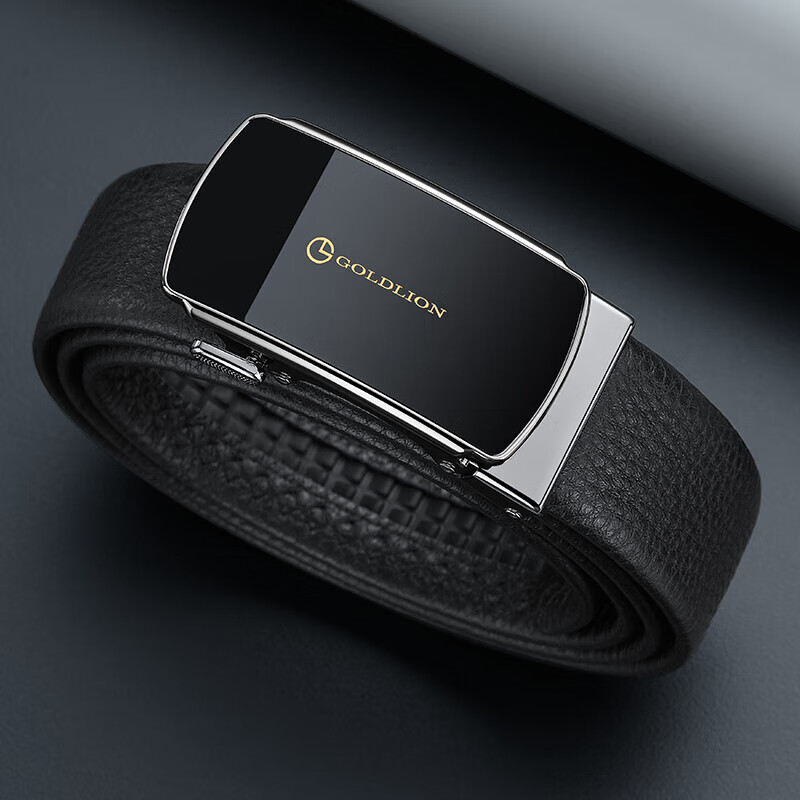 金利来皮带男士自动扣头层牛皮腰带礼盒商务时尚裤带 生日礼物送礼