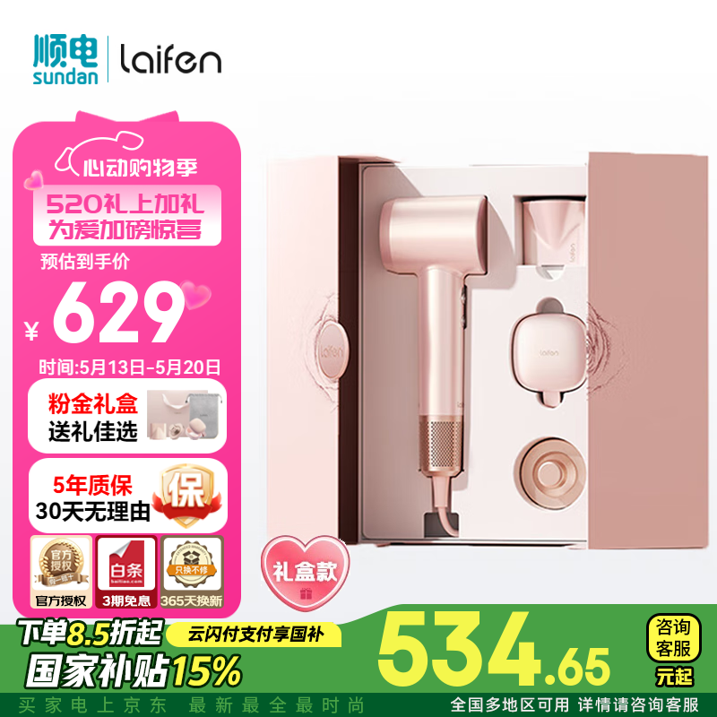 LEIFIN/��� LF03 ���¸����ӵ紵�� 1600W 2�ڸ����� �۽�