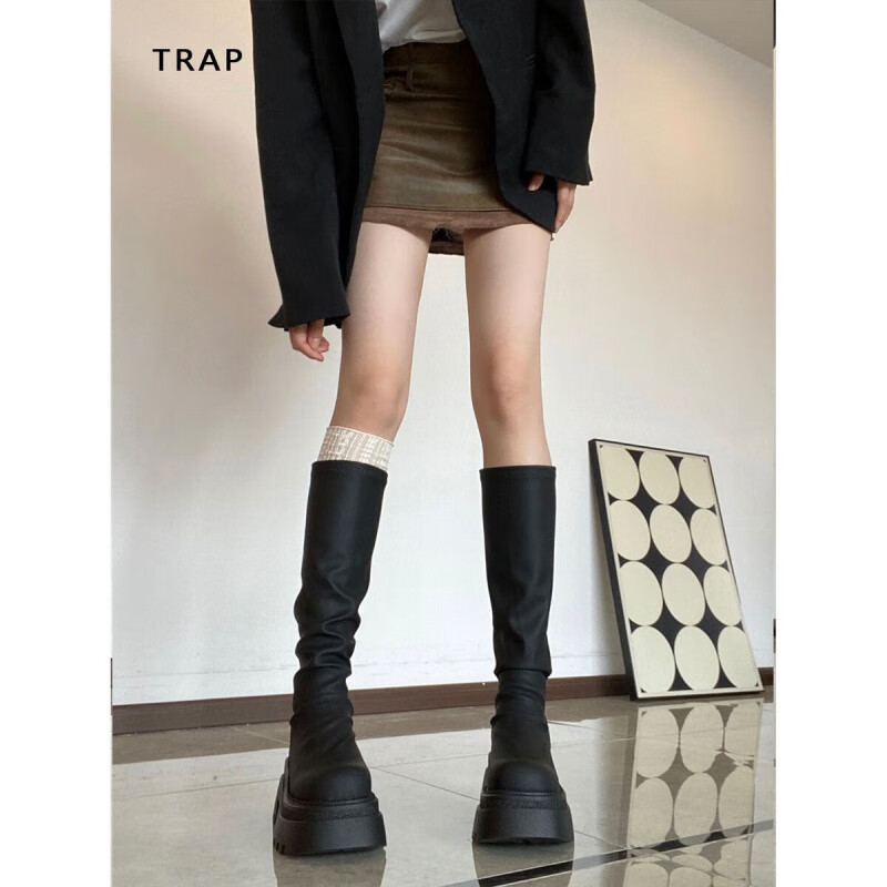 萌奇堡小舞cos服 斗罗大陆动画小舞黑兔战斗服装cosplay二次元卡通周边 靴子【备注码数】 S