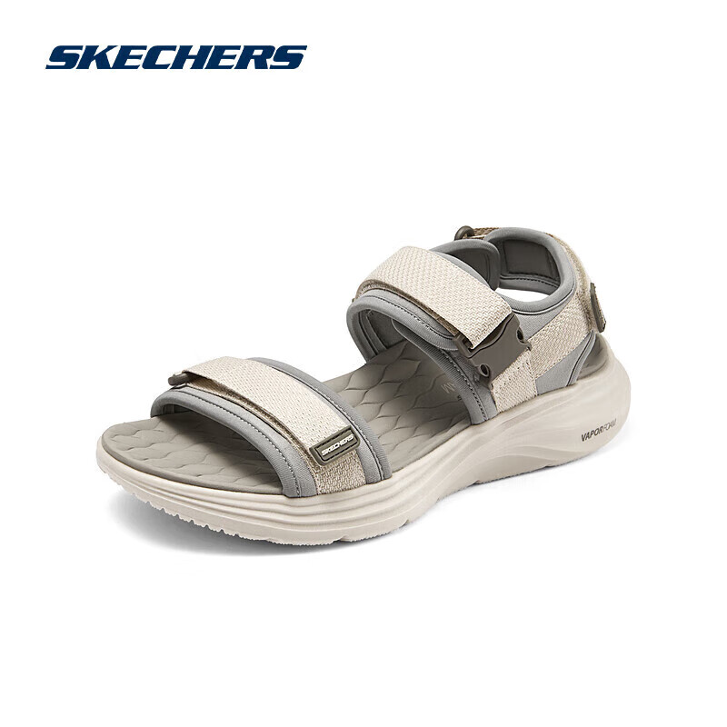 ˹���棨Skechers���Ƽ���Ь|������Ь2025���¿���ʿ�˶�ɳ̲Ь͸��������ĥ ��Ȼɫ/NAT 39.5