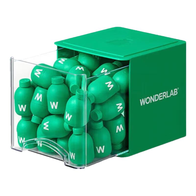 WONDERLAB萬(wàn)益藍(lán)S100益生菌 200億CFU 成人女性塑身益生菌粉可搭B420瘦子菌 【共20瓶】S100益生菌10瓶*2盒