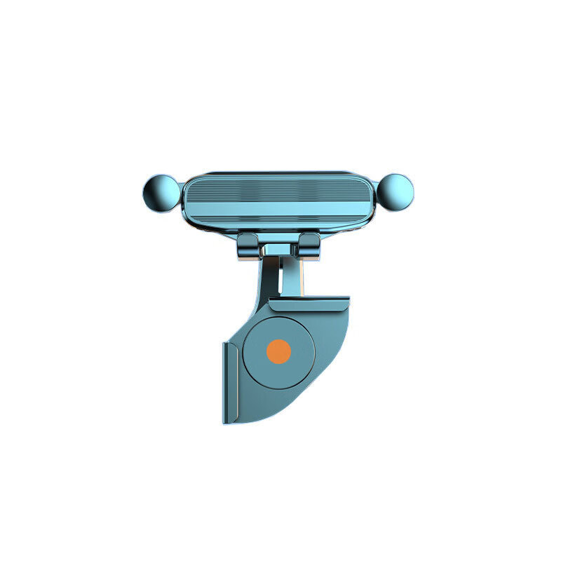 【甄选严选】车载手机支架汽车车载用仪表盘重力导航支撑架多功能 360°无极调节纹面款【黑色】中控台屏幕用