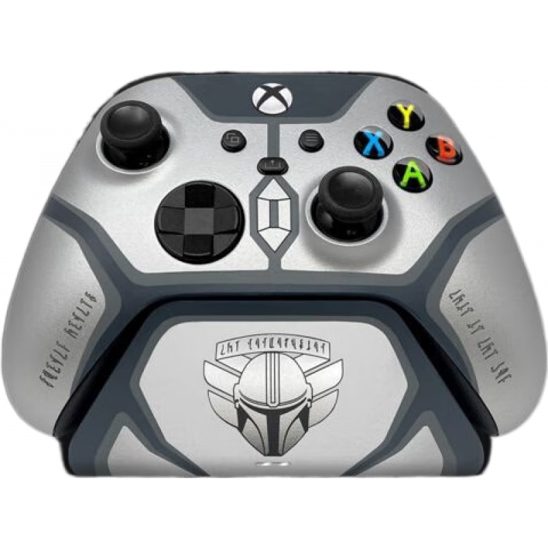 雷蛇（Razer）Mandalorian Beskar版无线游戏手柄 Xbox控制器 带快速充电座 Mandalorian Beskar
