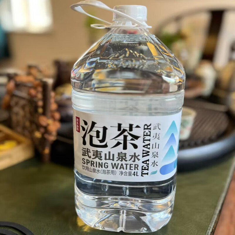 武夷山泉水泡茶水4l*4桶 整箱 泡茶