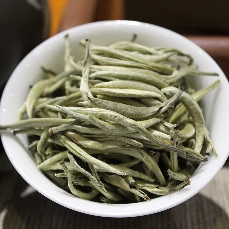 鼎白白茶白毫銀針茶葉特級(jí)白茶散裝2025福鼎白茶安吉云南白茶月光白茶 新茶白毫銀針 250克袋裝