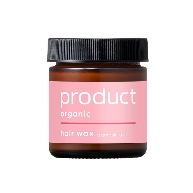 product普柔达植物湿发造型发蜡发膏保湿发泥小蓝罐发油男女42g 大马士革玫瑰发蜡42g
