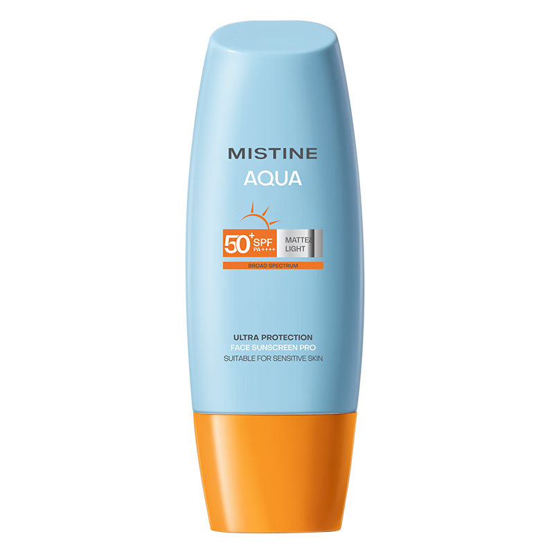 Mistine蜜丝婷防晒霜小黄帽60ml防水防汗防紫外线高倍spf50+双11抢先购