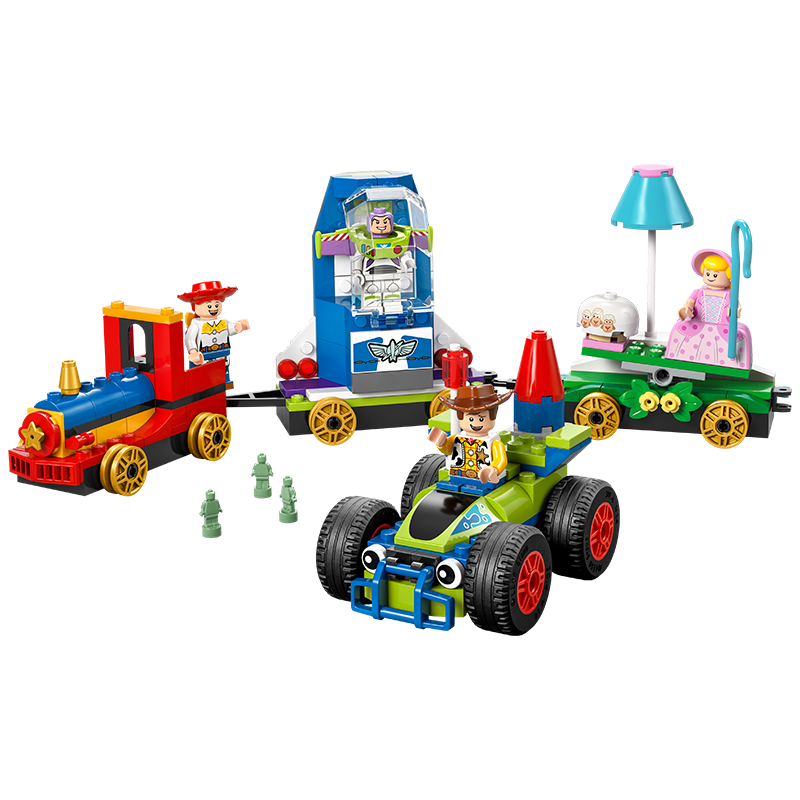 乐高（LEGO） 积木迪士尼43264 玩具总动员火车和遥控车女孩儿童玩具生日礼物 