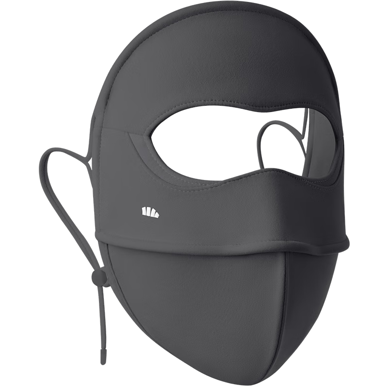 蕉下秋冬脸基尼防晒口罩女防晒面罩保暖骑行保湿透气裸感高颜值石墨灰