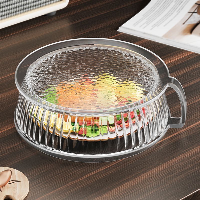 LISM德国品质微波炉防溅盖罩耐高温热菜神器食品级饭菜加热专用盖 耐高温200度【锁住水汽+容易清洗】 微波炉防溅盖(2个装)