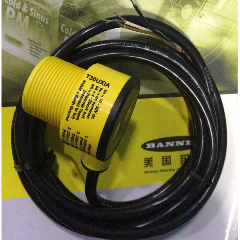 t30uxiat30uxiaq8邦纳banner模拟量声波传感器420ma输出