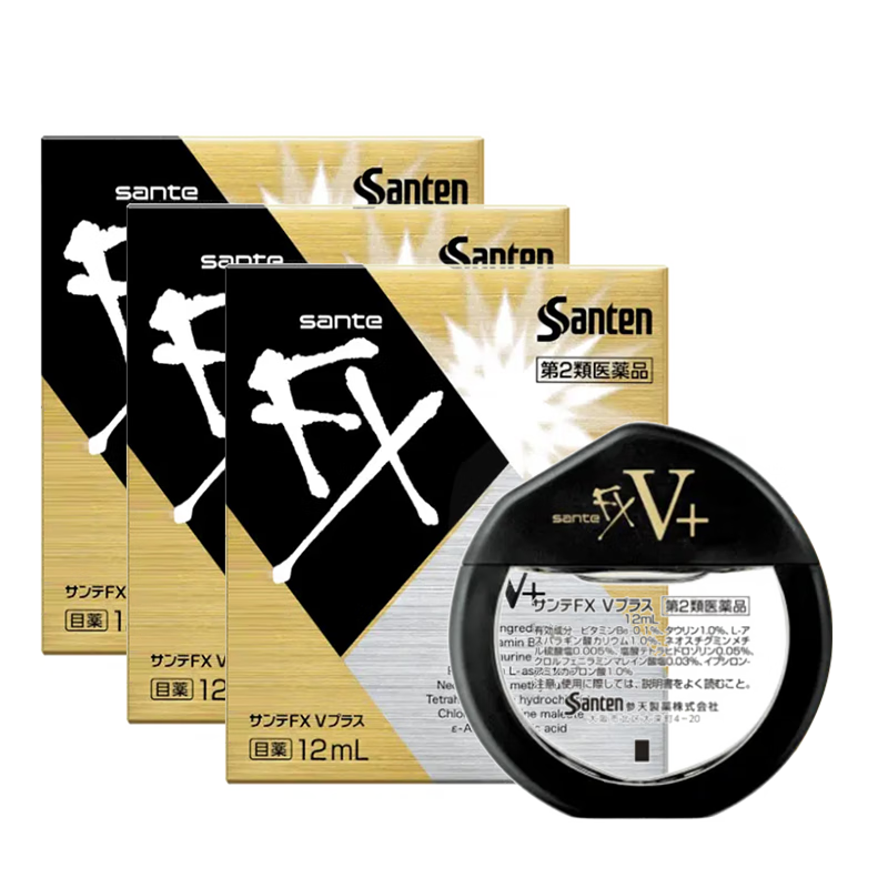 ���� Santen FX V+ ��ɫװ��ҩˮ 12ml ������ƣ�� �ձ�ԭװ���� 48.52Ԫ