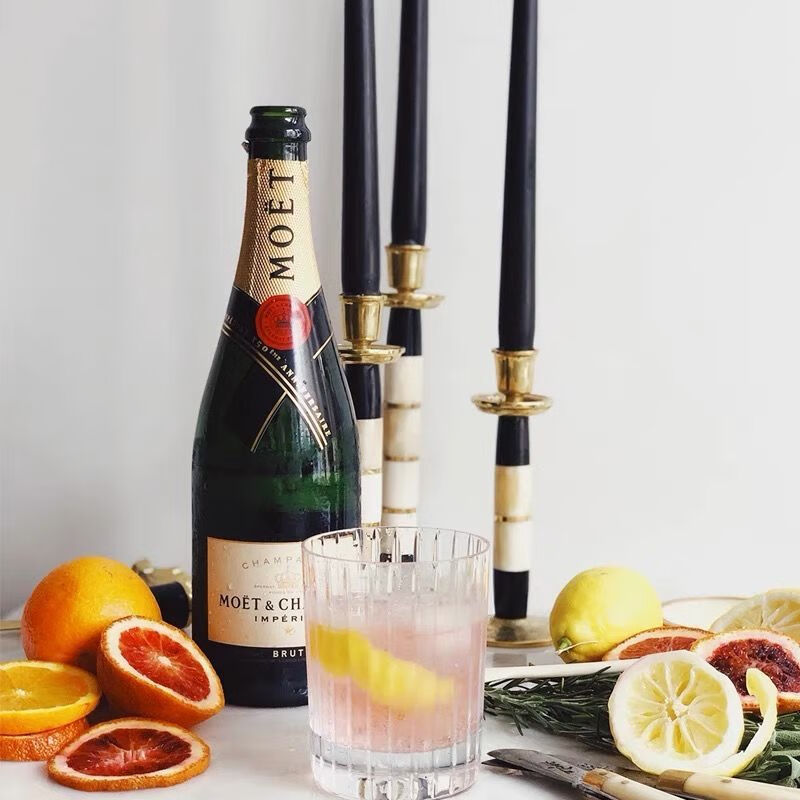 酩悅法國原裝進(jìn)口酩悅香檳酒750mlMoet Chandon起泡酒氣泡葡萄酒 750mL*1瓶