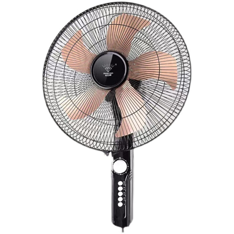 钻石牌(DIAMOND)钻石牌电风扇落地扇家用风扇大风力强力立式节能摇头静音遥控电扇 18英寸【4挡调速】铜线款