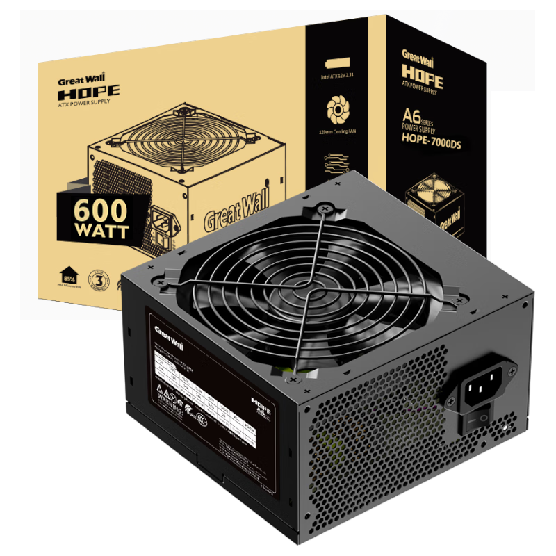 ڲǣGreat Wall600W HOPE-7000DSԵԴ˫8PIN/75cm߲//¿ط/أ