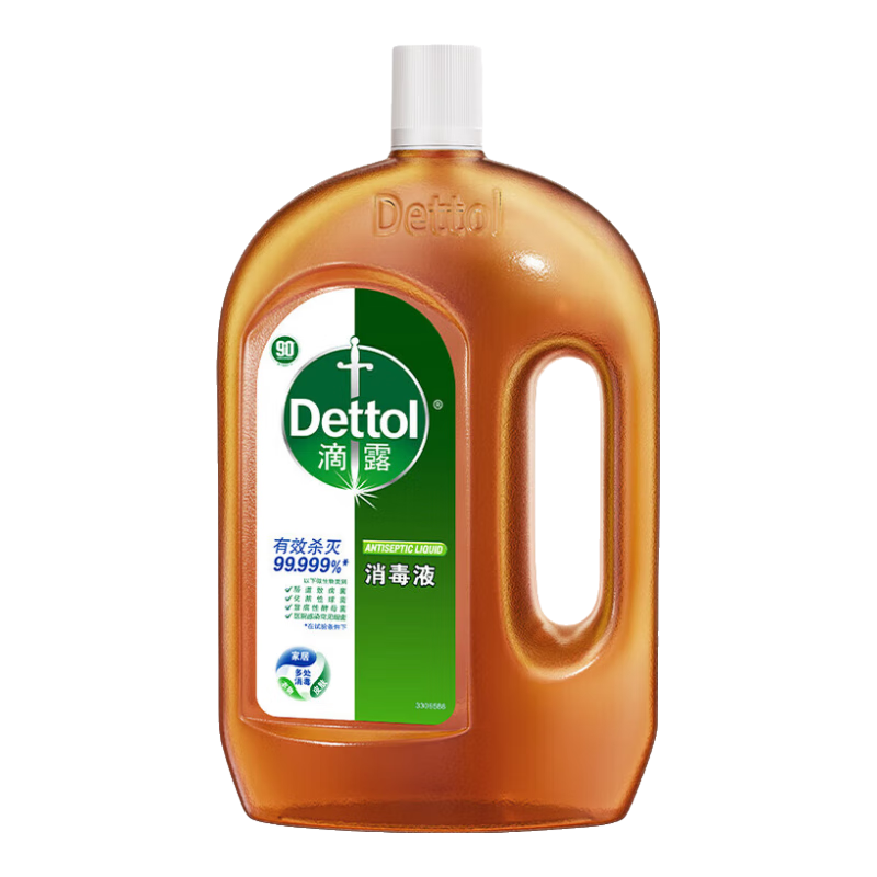 ��¶��Dettol������Һ����ˮ�������Һϴ�·��ذ�ɱ��������������Ƭ��84������ ��ɱ����������ľ1.8L 60.52Ԫ