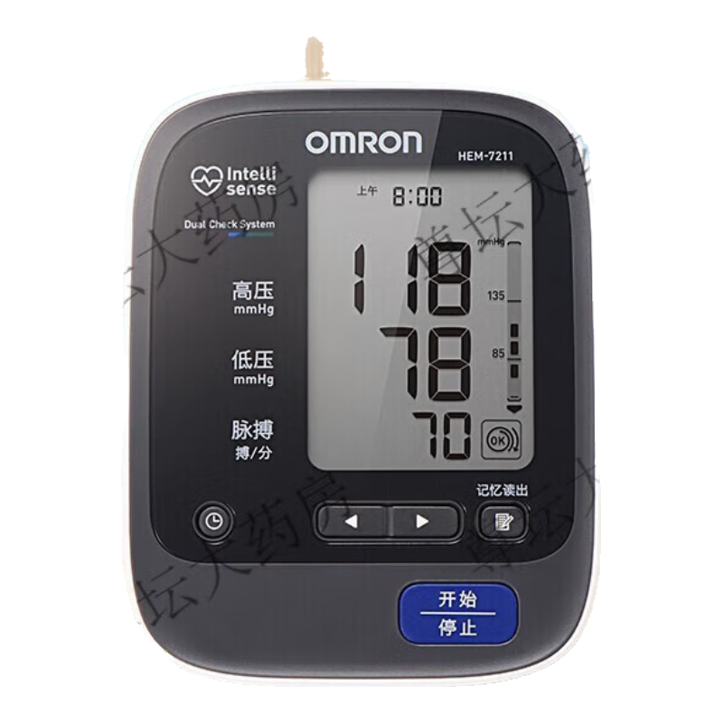 欧姆龙(OMRON)OMRON原装进口电子血压计HEM-7211血压仪家用上臂式血压测 原装进口HEM-7211 J732