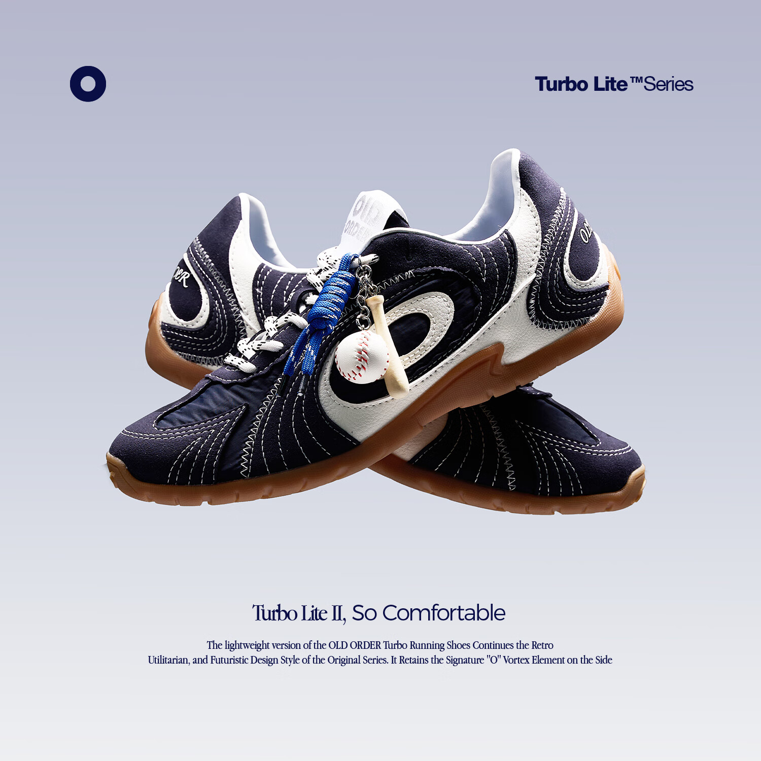 old券500-150: 1old 涡轮Lite 海军蓝白 货号：O2320814 - 线报酷