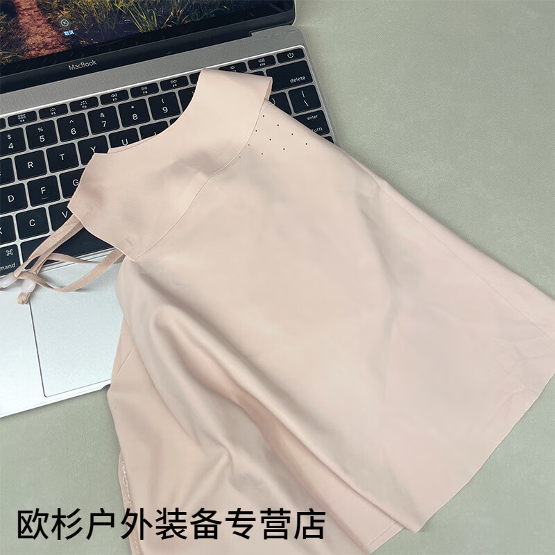 GUBPMTSHIM夏季防晒面罩冰丝遮全脸遮脖子透气护眼角口罩遮阳护脖 成人【遮脖款】粉色【1只装】 冰