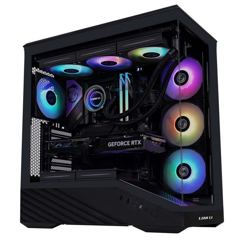 联力 Vector V100 全景海景房机箱国行首销:电源仓罩前端倾斜、内置手办展示台,349 元