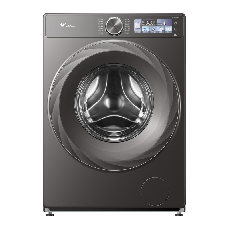 小天鹅（LittleSwan）小乌梅2.0滚筒洗衣机全自动12公斤智能投放超薄全嵌变频1.1洗净比洗烘一体机 超微净泡 家电补贴 【小乌梅2.0带烘干】超微净泡+智能投放 洗烘一体