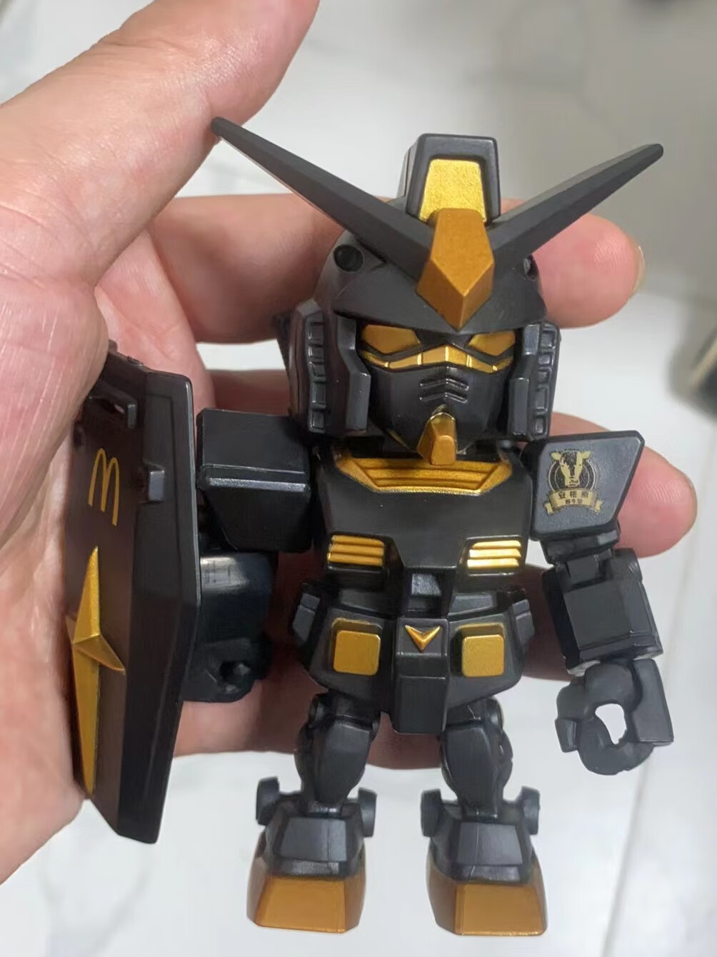 【原装】麦当劳联名高达正版周边手办拼装机甲元祖模型黑金刚 麦当劳联名高达[同款复刻]
