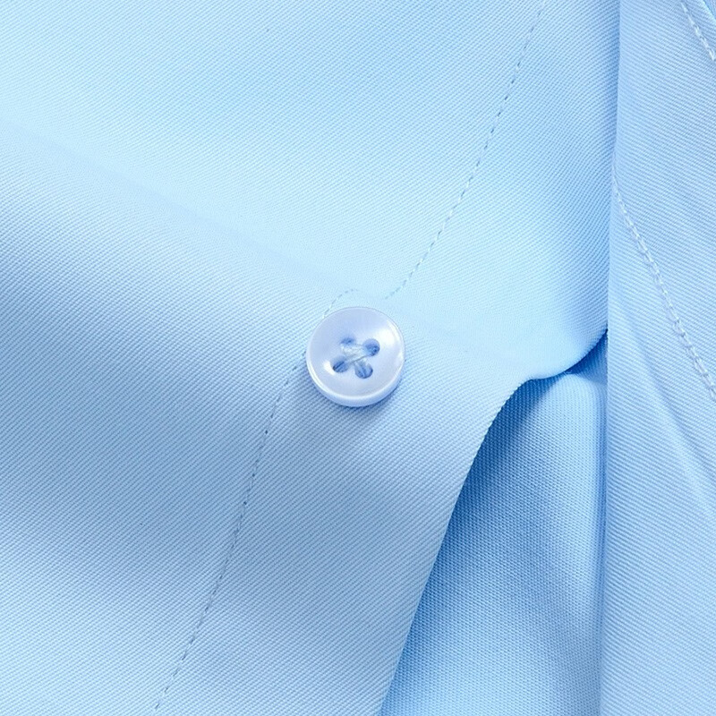 罗蒙(ROMON)短袖衬衫男夏季新款中青年商务休闲修身薄款职业工装男士衬衣男装 蓝色 42