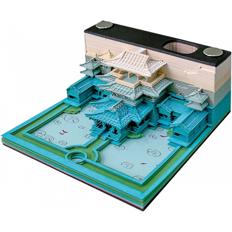 卫辞古风3d立体日历手撕可撕便签纸天上宫阙3D立体纸雕手工解压古风 【冲销量】24年日历款-罗曼城堡