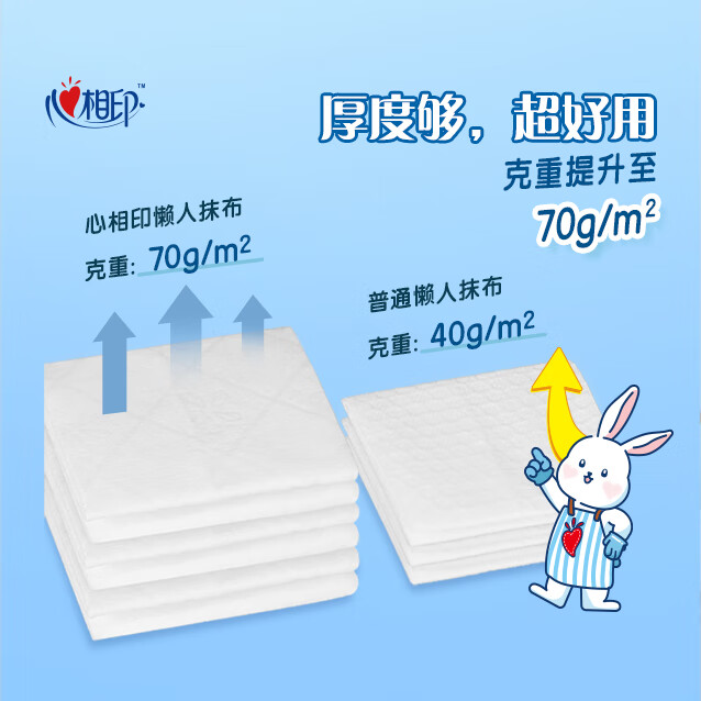 心相印一次性悬挂懒人抹布厨房专用吸水去油污干湿两用洗碗布清洁200抽 懒人抹布 1层 200抽*1提 【送挂钩*1】