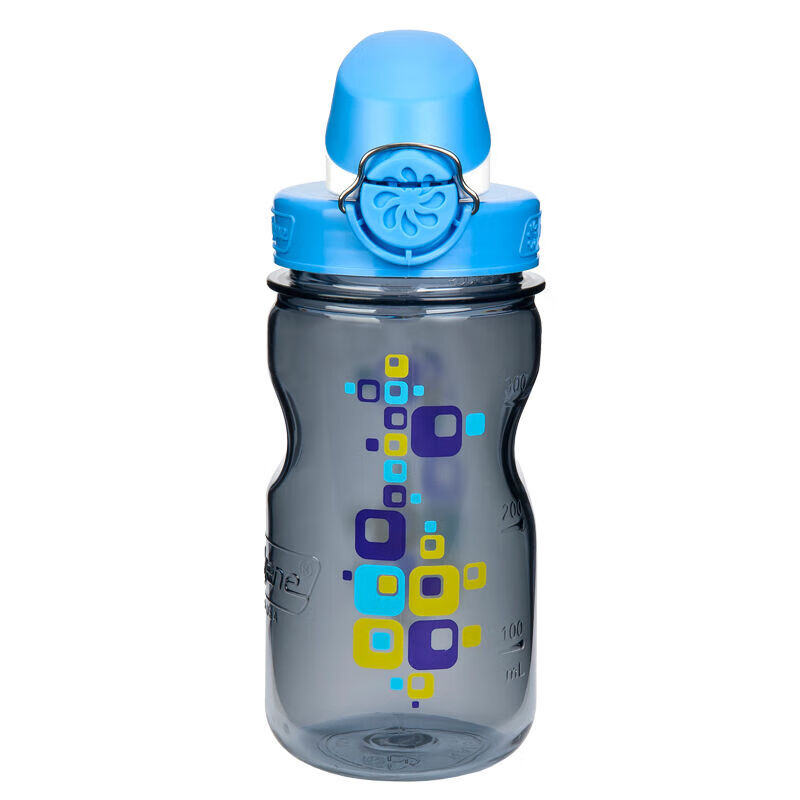 樂基因（nalgene）美國樂基因兒童運(yùn)動(dòng)健康喝水杯夏季帶蓋便攜卡通杯子350ml 灰色方塊1263-0005 800ml