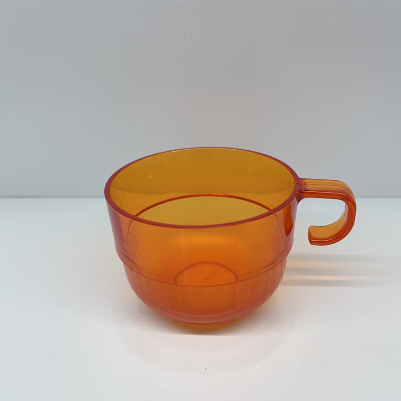 特百惠（Tupperware）230ml相伴小杯牛奶咖啡果汁杯190ml精美小巧水杯可微波 190ml精美小杯 单个装 颜色随机