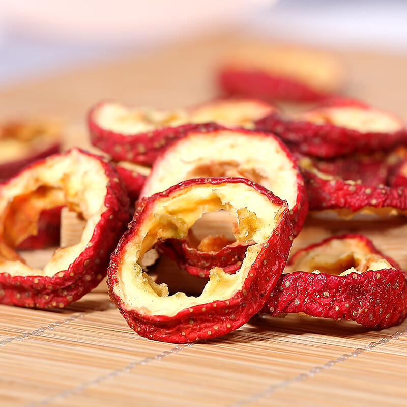 貢苑 山楂干 花果茶花茶 無(wú)核山楂片無(wú)添加 泡水泡茶水果茶500g