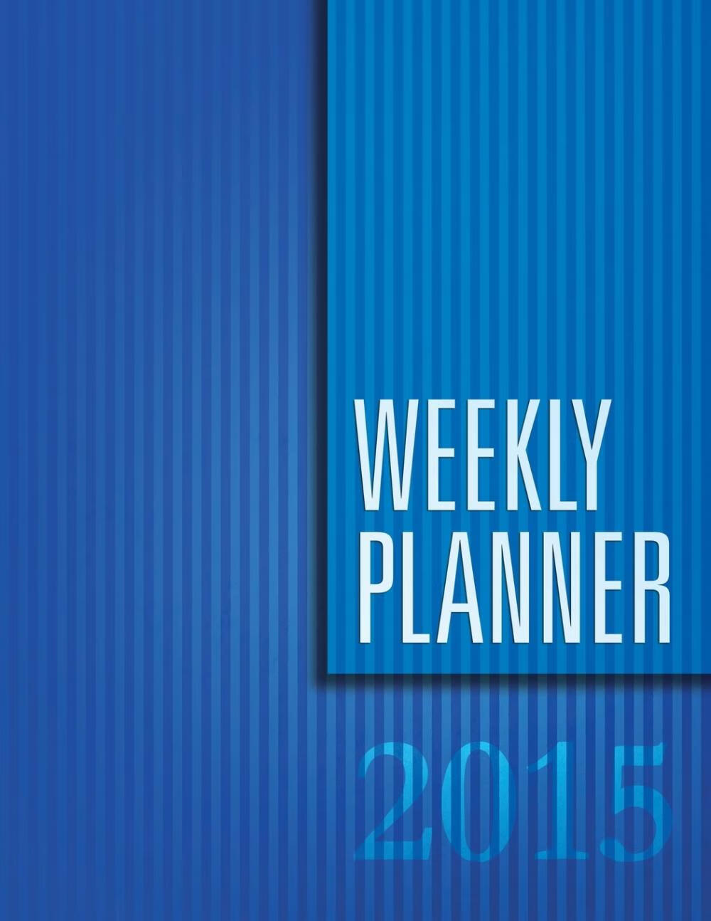 预售 按需印刷 weekly planner 2015
