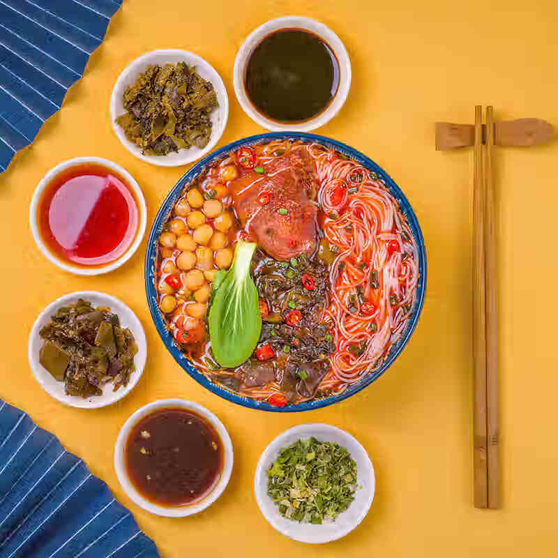 阿宽绵阳米粉正宗四川特产绵阳米粉方便食品 175g*6袋