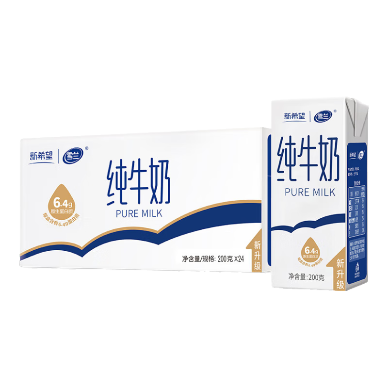 ��ϣ�� ѩ��ȫ֬��ţ�� 6.4g������ 200ml 24�� 37.9Ԫ(����ȯ)