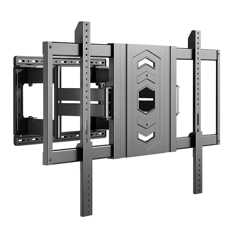 貝石75-120英寸通用伸縮旋轉(zhuǎn)電視支架掛架八臂內(nèi)嵌超薄電視支架電視旋轉(zhuǎn)架適用于海信TCL索尼華為等